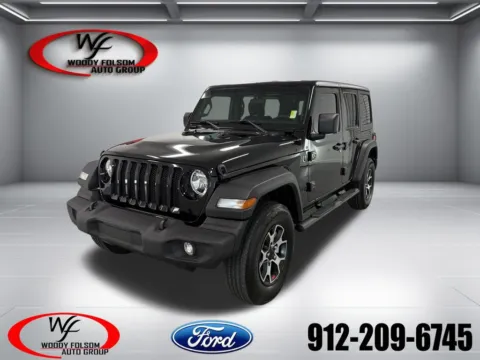 Black 2023 Jeep Wrangler Sport for sale in Baxley, GA