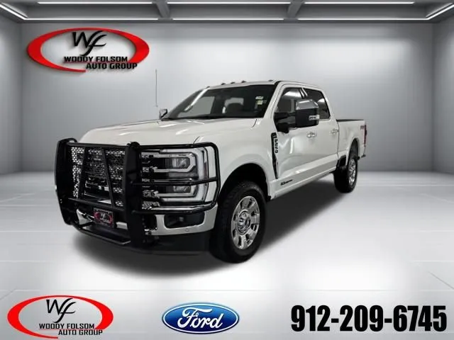White 2025 Ford Super Duty F-250 SRW LARIAT for sale in Baxley, GA