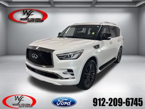 White 2023 INFINITI QX80 PREMIUM SELECT for sale in Baxley, GA
