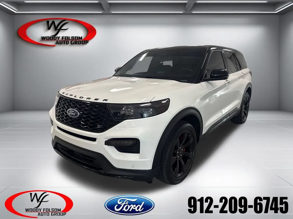White 2023 Ford Explorer ST for sale in Baxley, GA