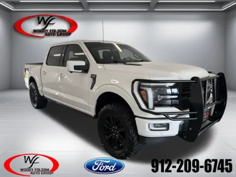 White 2024 Ford F-150 Platinum for sale in Baxley, GA