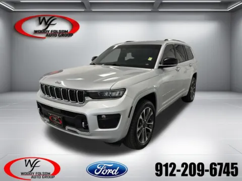 Silver 2022 Jeep Grand Cherokee L Overland for sale in Baxley, GA
