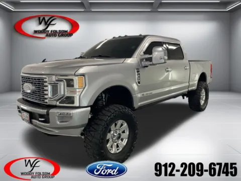Silver 2021 Ford Super Duty F-250 SRW Platinum for sale in Baxley, GA