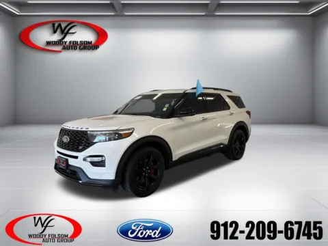 White 2023 Ford Explorer ST for sale in Baxley, GA
