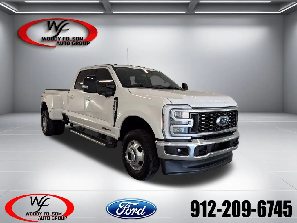 White 2024 Ford Super Duty F-350 DRW LARIAT for sale in Baxley, GA
