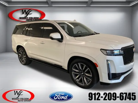 White 2021 Cadillac Escalade Sport Platinum for sale in Baxley, GA