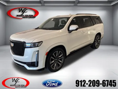 White 2021 Cadillac Escalade Sport Platinum for sale in Baxley, GA