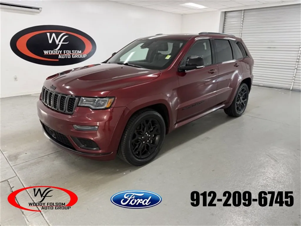 Red 2021 Jeep Grand Cherokee Limited X for sale in Baxley, GA