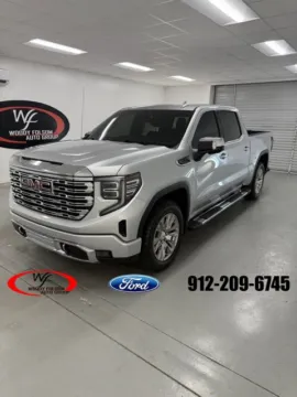 Silver 2022 GMC Sierra 1500 Denali for sale in Baxley, GA