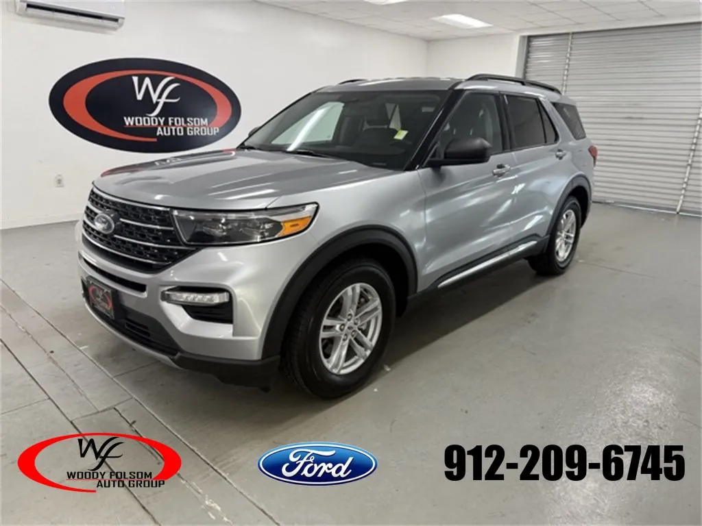 Silver 2022 Ford Explorer XLT for sale in Baxley, GA