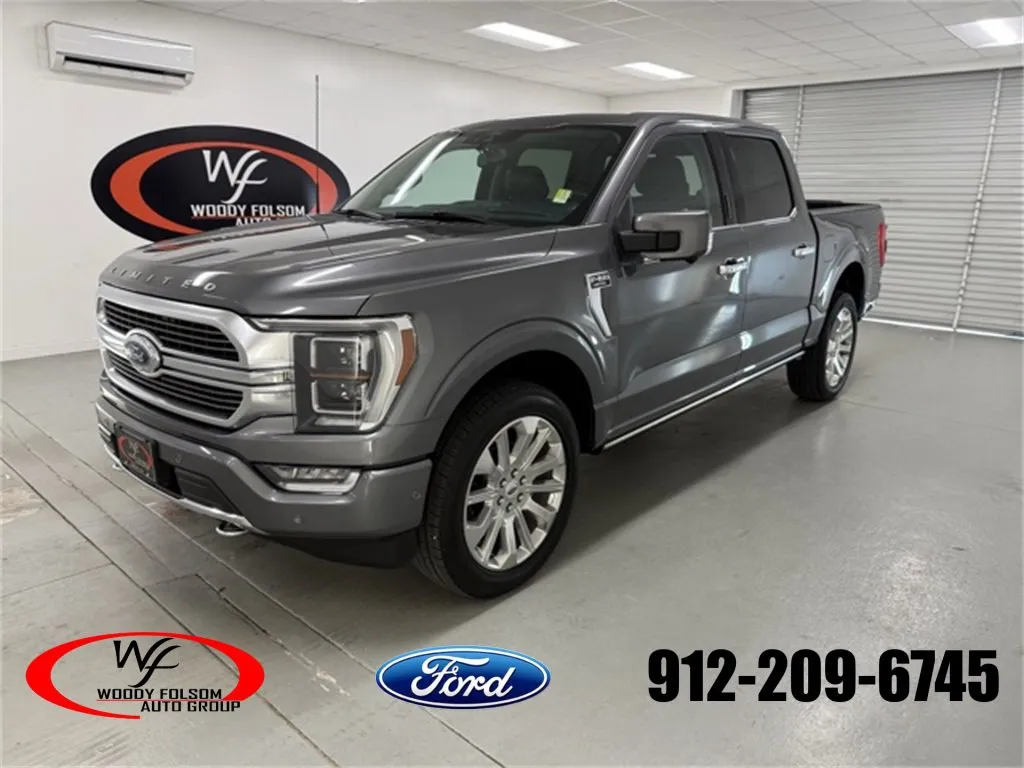 Gray 2021 Ford F-150 Limited for sale in Baxley, GA