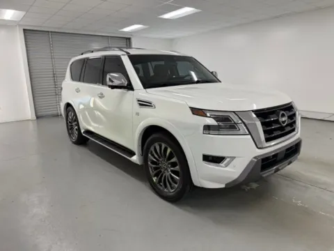 Another view of 2022 Nissan Armada Platinum for sale in Baxley, GA at Woody Folsom Ford