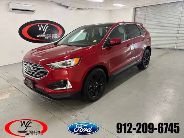 Red 2022 Ford Edge SEL for sale in Baxley, GA