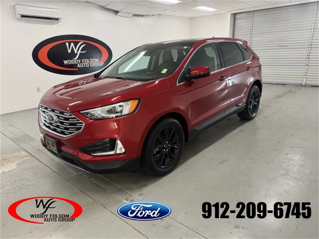 Red 2022 Ford Edge SEL for sale in Baxley, GA