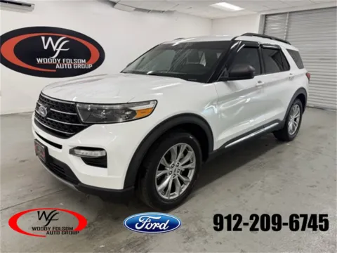 White 2020 Ford Explorer XLT for sale in Baxley, GA