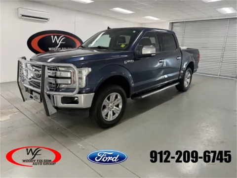 Blue 2019 Ford F-150 LARIAT for sale in Baxley, GA