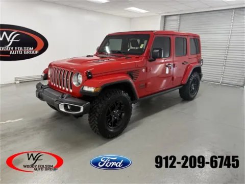 Red 2020 Jeep Wrangler Unlimited Sahara for sale in Baxley, GA