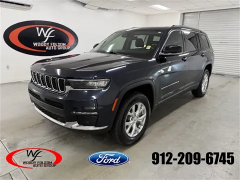 Blue 2023 Jeep Grand Cherokee L Limited for sale in Baxley, GA