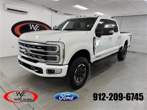 White 2024 Ford Super Duty F-250 SRW Platinum for sale in Baxley, GA