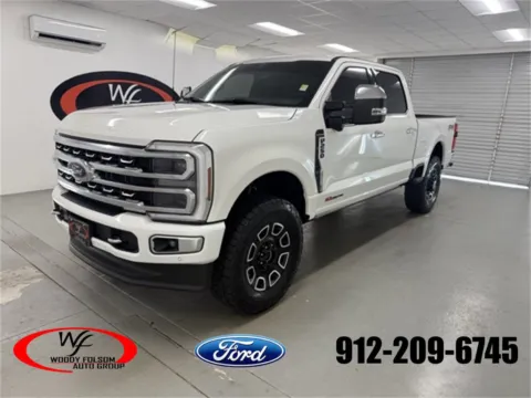 White 2024 Ford Super Duty F-250 SRW Platinum for sale in Baxley, GA