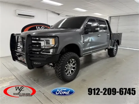 Gray 2022 Ford Super Duty F-250 SRW Platinum for sale in Baxley, GA