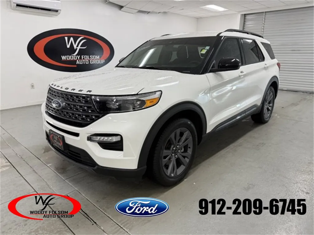 White 2023 Ford Explorer XLT for sale in Baxley, GA