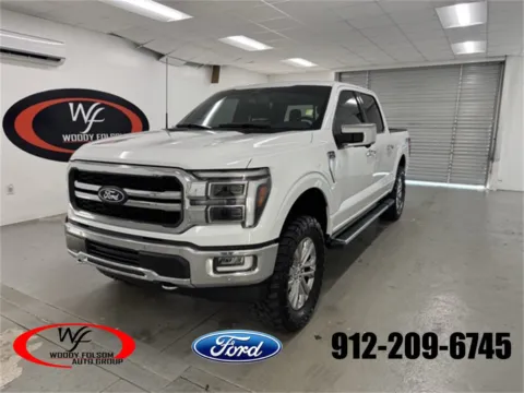 White 2024 Ford F-150 LARIAT for sale in Baxley, GA