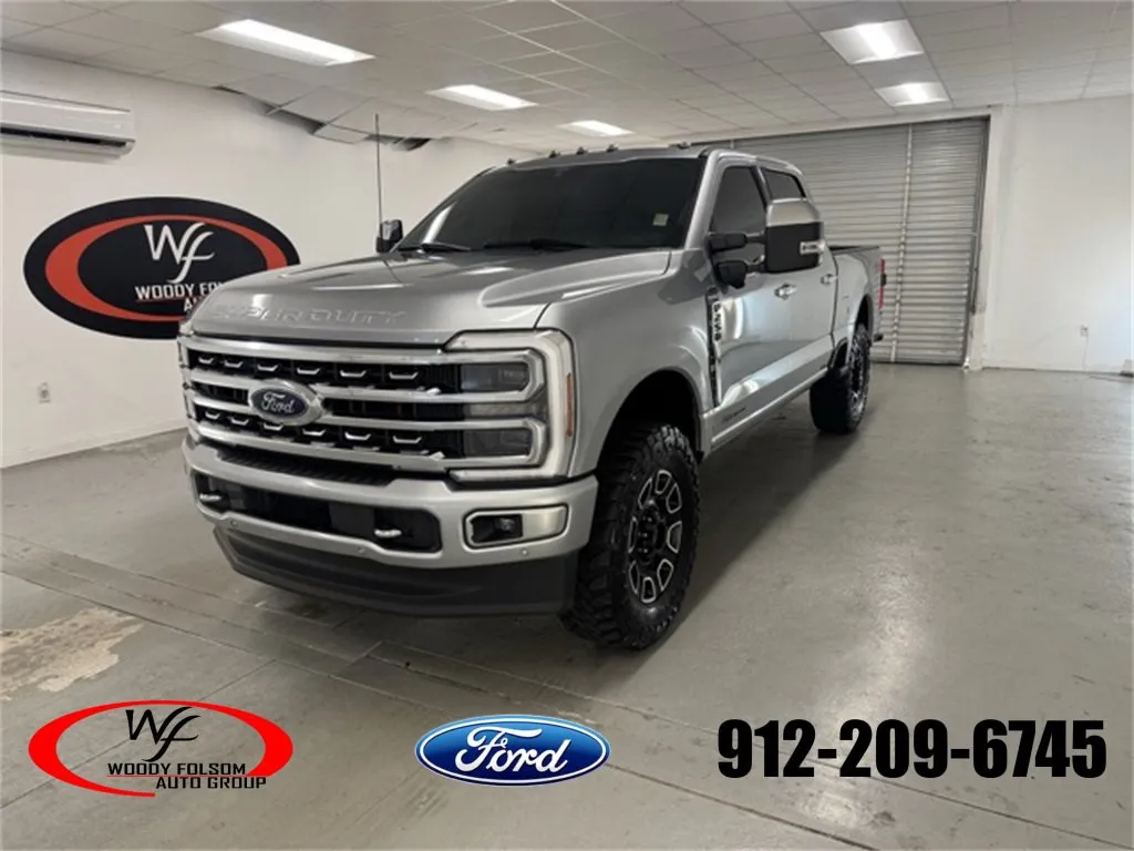 Silver 2024 Ford Super Duty F-250 SRW Platinum for sale in Baxley, GA