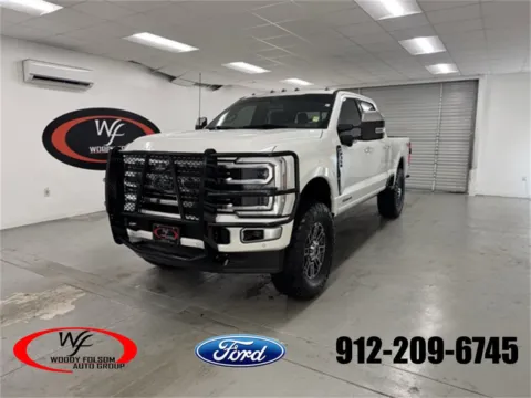 White 2024 Ford Super Duty F-350 SRW Limited for sale in Baxley, GA