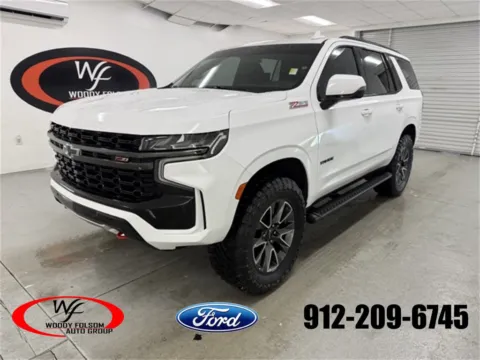 White 2021 Chevrolet Tahoe Z71 for sale in Baxley, GA