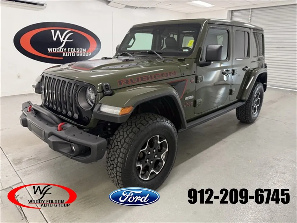 Green 2020 Jeep Wrangler Unlimited Recon for sale in Baxley, GA
