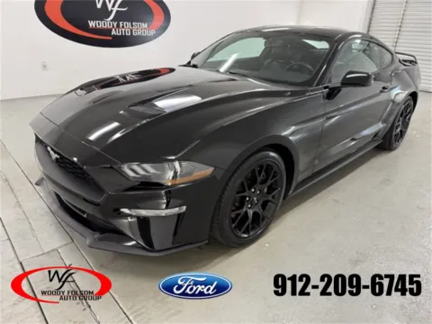 Black 2019 Ford Mustang EcoBoost Premium for sale in Baxley, GA