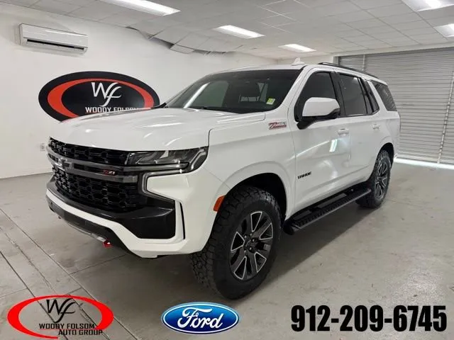 White 2022 Chevrolet Tahoe Z71 for sale in Baxley, GA