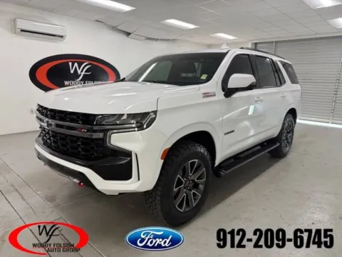 White 2022 Chevrolet Tahoe Z71 for sale in Baxley, GA