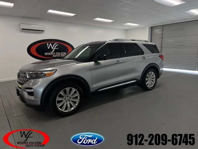 Silver 2022 Ford Explorer Limited for sale in Baxley, GA