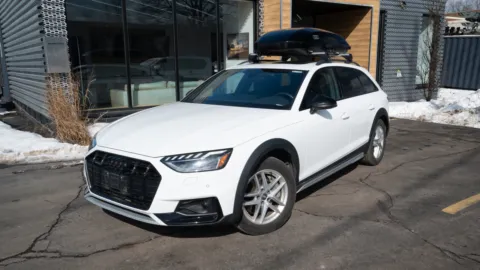 White 2023 Audi A4 allroad quattro Prestige 45 TFSI for sale in mississauga, ON