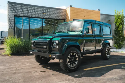 Green 2001 Land Rover Defender 110 for sale in Mississauga, ON
