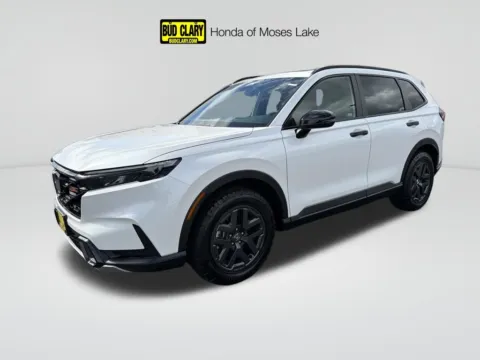 White 2026 Honda CR-V Hybrid TrailSport for sale in Moses Lake, WA