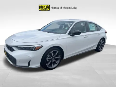 White 2026 Honda Civic Hybrid Sport Touring for sale in Moses Lake, WA