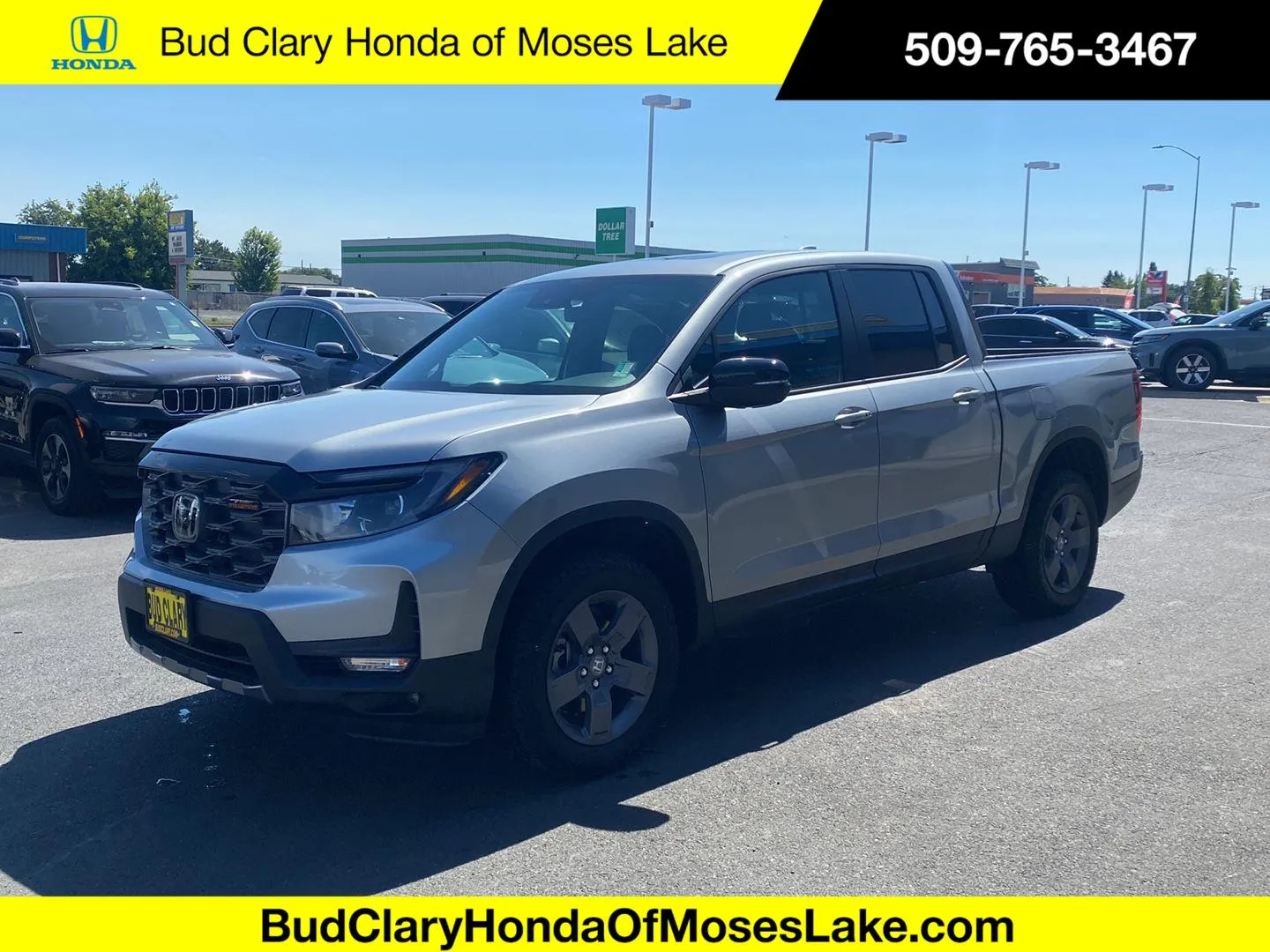 Silver 2025 Honda Ridgeline TrailSport for sale in Moses Lake, WA