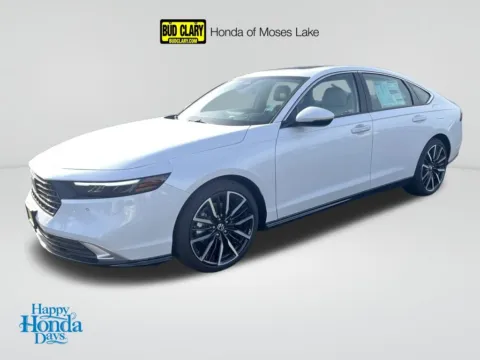 White 2025 Honda Accord Hybrid Touring for sale in Moses Lake, WA