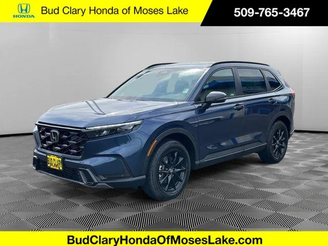 Blue 2026 Honda CR-V Hybrid Sport-L for sale in Moses Lake, WA