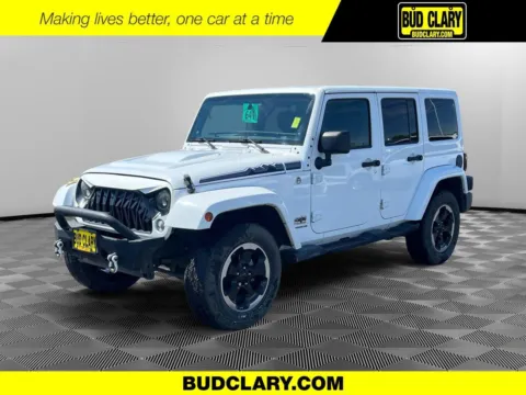 White 2014 Jeep Wrangler Unlimited Polar Edition for sale in Moses Lake, WA