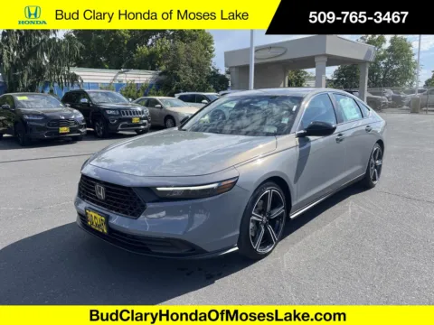Gray 2025 Honda Accord Hybrid Sport for sale in Moses Lake, WA