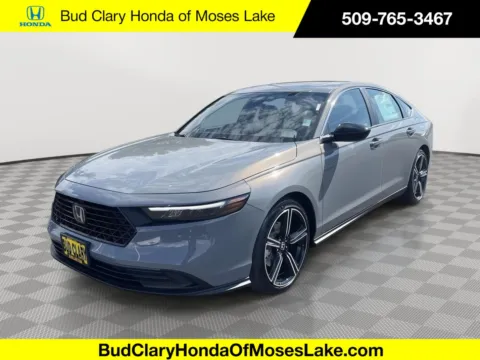 Gray 2025 Honda Accord Hybrid Sport for sale in Moses Lake, WA