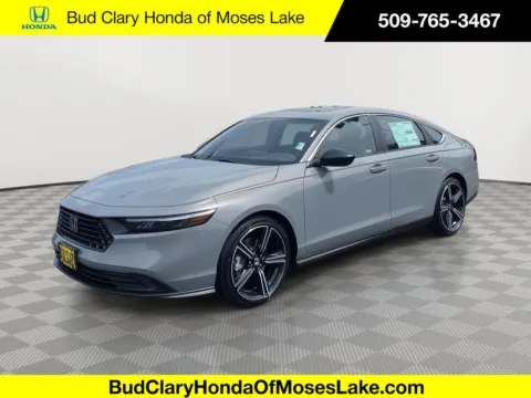 Gray 2025 Honda Accord Hybrid Sport for sale in Moses Lake, WA