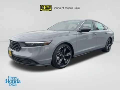 Gray 2025 Honda Accord Hybrid Sport for sale in Moses Lake, WA
