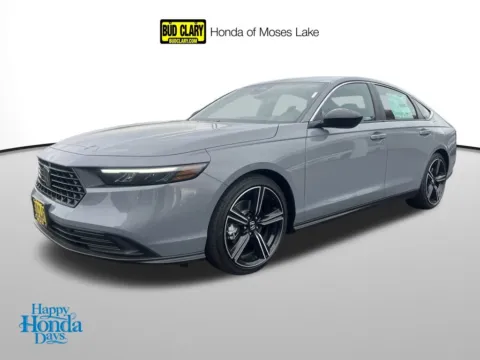 Gray 2025 Honda Accord Hybrid Sport for sale in Moses Lake, WA