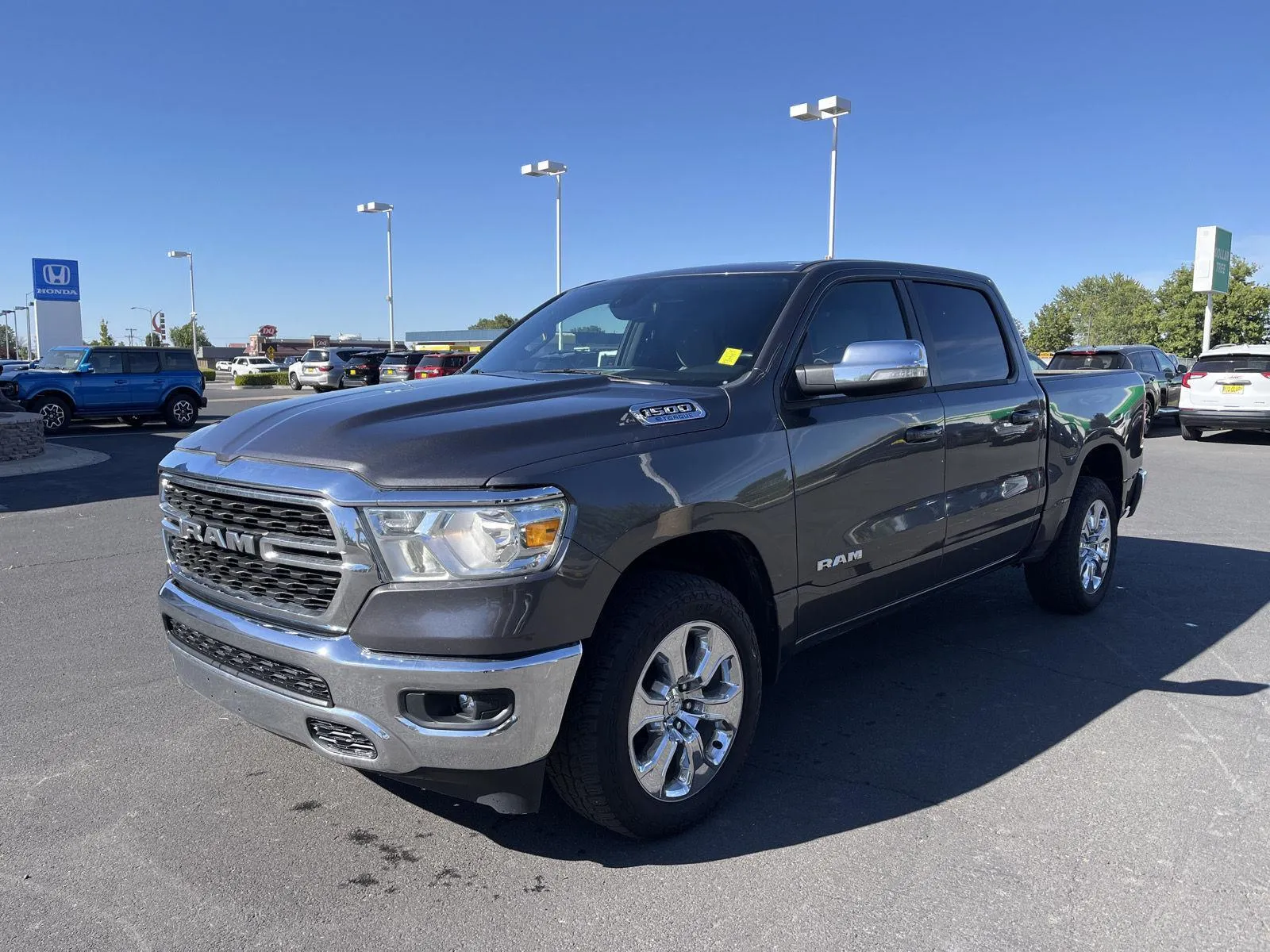Gray 2022 Ram 1500 Big Horn for sale in Moses Lake, WA