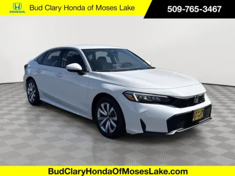 White 2026 Honda Civic Sedan LX for sale in Moses Lake, WA
